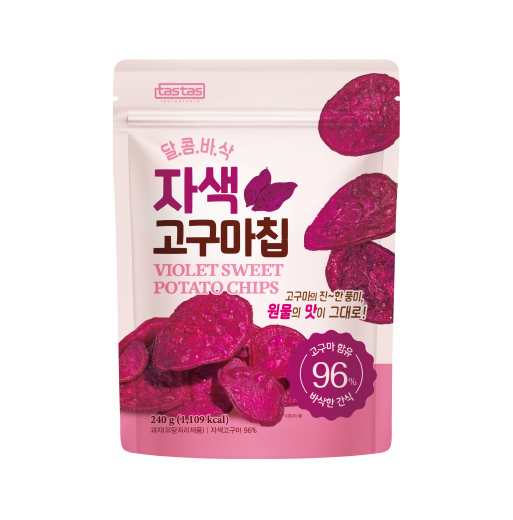 VIOLET SWEET POTATO CHIPS