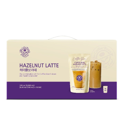 Coffeebean Hazelnut Latte
